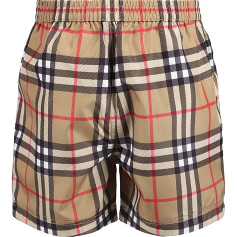 burberry toddler swim trunks